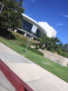 College of the Canyons訪問時の写真