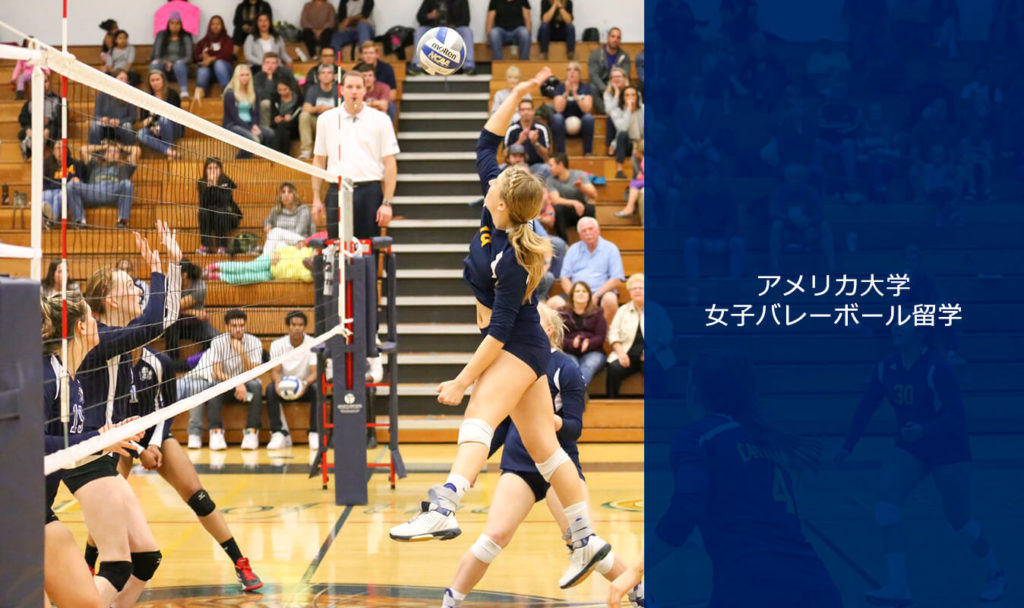 アメリカ大学女子バレーボール留学